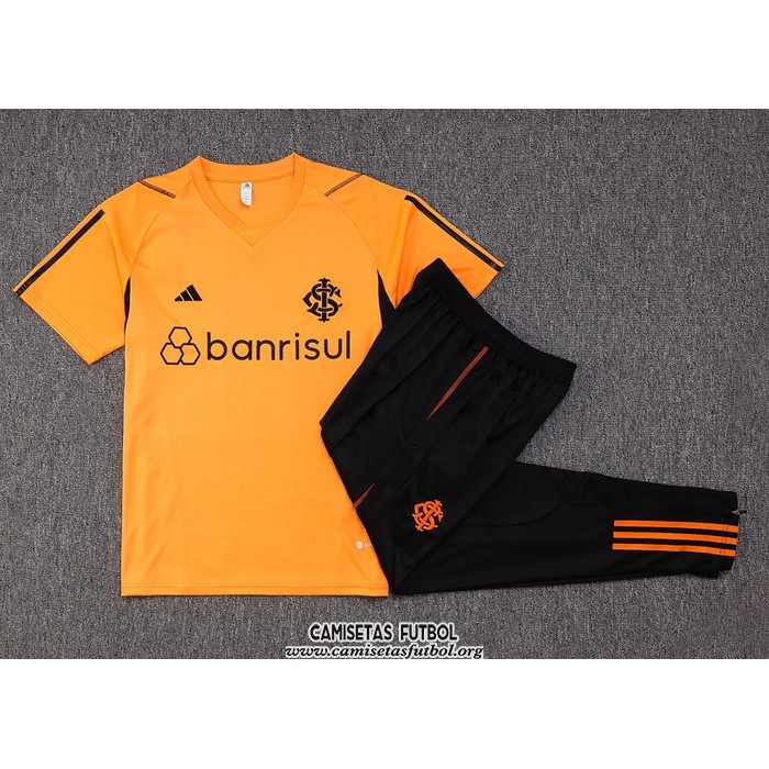 Chandal del SC Internacional Manga Corta 2023/2024 Naranja